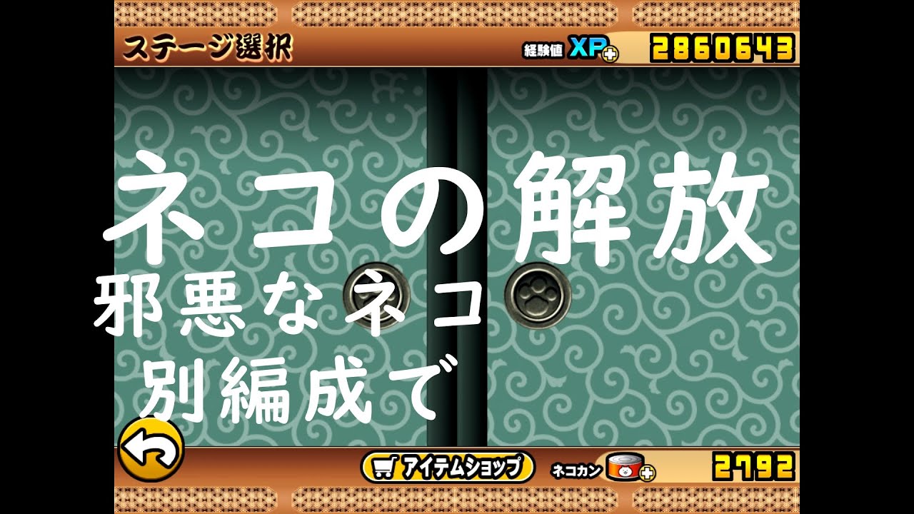 ネコの解放 邪悪なネコ